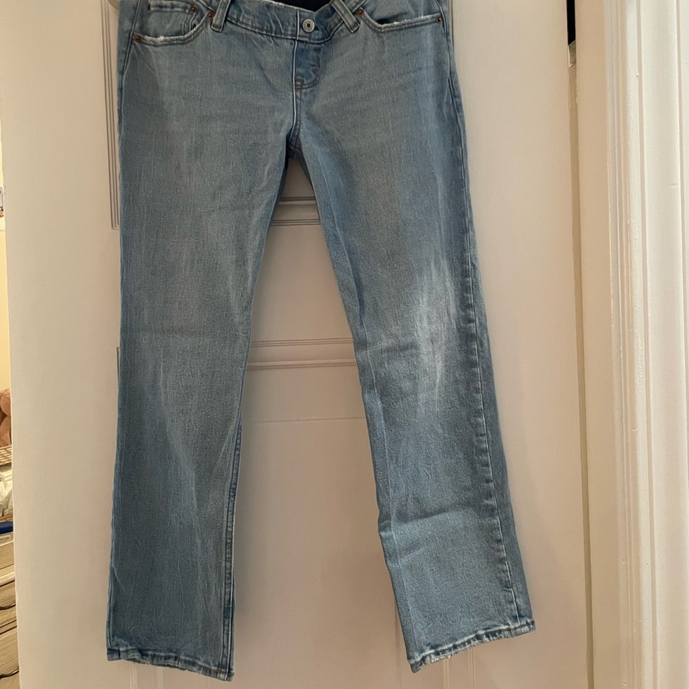 Abercrombie & Fitch Maternity Ankle Straight Jean